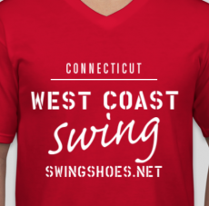T-Shirt for West Coast Swing (Men's Medium)